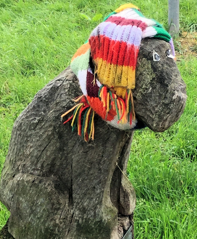 Towpath Sculpture photograph